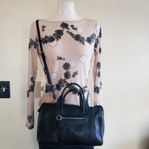 Salvatore Ferragamo Handbags - Salvatore Ferragamo mini black leather hand bag